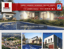 Tablet Screenshot of lintoemarques.com